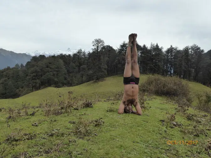 Sirsasana (The Headstand Pose) 1 sirsasana
